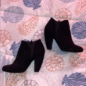 Candies zipper up ankle boots